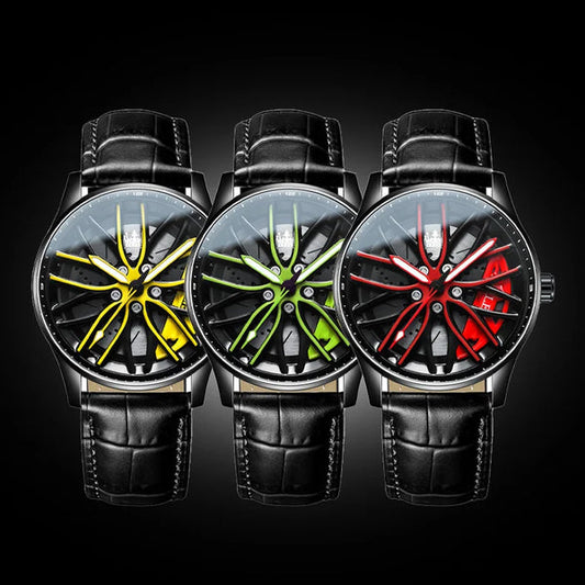 Rs Chrono Waterproof Car Wheel Watch